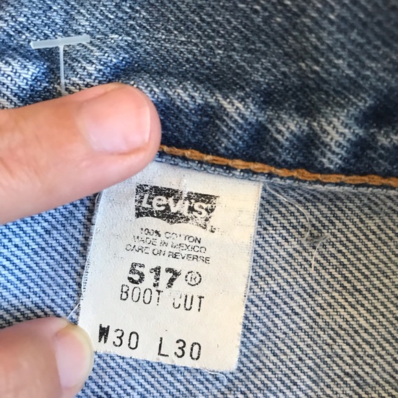 Vintage Levi’s mom jeans high waist distressed 30 - Picture 3 of 8